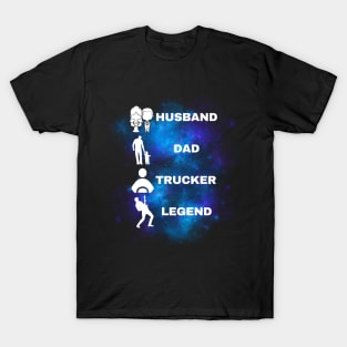 Funny gift for husband, father, driver or legends. T-Shirt